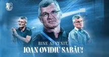 Fotbal: Ioan Ovidiu Sabău, noul antrenor al Farului Constanța