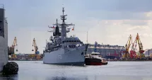 Stire din Eveniment : Fregata „Regele Ferdinand” a revenit în Portul Militar Constanța după 17 zile de misiuni în Marea Neagră
