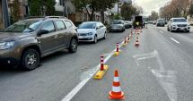 Stire din Social : Confort Urban a demarat lucrările de montare a separatorilor de trafic pentru crearea benzii unice de transport public pe bulevardul Alexandru Lăpușneanu
