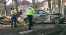Stire din Eveniment : Galerie FOTO. Accident rutier pe strada Nicolae Iorga, din Constanța
