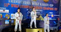 Teodora Fuduli, două medalii la Transylvania WUKF Karate Cup