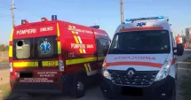 Stire din Eveniment : UPDATE Accident rutier în localitatea Saraiu. Trei victime, printre care și un copil