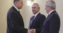 Stire din Politică-Administrație : Consultările dintre președintele Iohannis și PSD-ALDE s-au încheiat după 15 minute