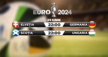 UEFA Euro 2024: Programul meciurilor de duminică