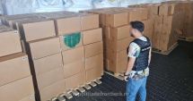 Stire din Eveniment : 15 milioane de ţigarete găsite într-un container de inspectorii vamali de la Biroul Constanţa Sud Agigea