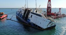 Stire din Eveniment : Noutăți privind scoaterea la suprafață a epavei din portul Midia