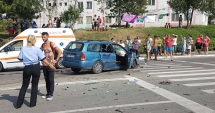 Stire din Eveniment : GALERIE FOTO-VIDEO / GRAV ACCIDENT RUTIER LA CONSTANȚA. MAI MULTE VICTIME ÎNCARCERATE! UPDATE