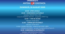 Stire din Actualitate : Programul zilei de duminică, 24 august, la Antena 3 Constanța