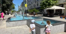 Stire din Social : Imagine așteptată de mulți constănțeni. O parte din fântânile arteziene au fost puse în funcțiune