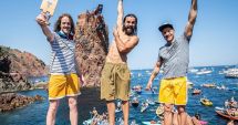 Stire din Sport : Nataţie / Doi români, pe podium la prima etapă din circuitul Cliff Diving din 2021