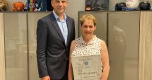 Stire din Sport : MTS / Diplomă de merit oferită fostei mari gimnaste Ecaterina Szabo