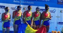 Stire din Sport : Canotaj / Echipaj al României, medaliat cu aur la Campionatele Mondiale U23