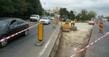 Stire din Social : Galerie foto / Un nou sens giratoriu la Constanța! Se lucrează de dimineața până seara
