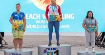 Stire din Sport : Juniorii români au acaparat podiumul la Mondialele de lupte pe plajă de la Constanţa