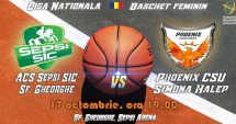 Stire din Sport : Baschet / Phoenix CSU Simona Halep, şanse minime pe terenul campioanei Sepsi SIC Sf. Gheorghe