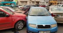 Stire din Eveniment : Galerie foto / Accident rutier cu 5 mașini implicate, la Constanța. Traficul este îngreunat între Dacia și Trocadero