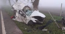Stire din Eveniment : GALERIE FOTO / ACCIDENT ÎNGROZITOR: UN MORT ȘI O MAȘINĂ DISTRUSĂ, în județul Constanța