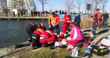 Stire din Eveniment : Bărbatul căzut în lacul Tăbăcărie a decedat