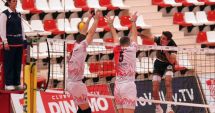 Stire din Sport : Volei / CS Dinamo, învinsă de United Volleys Frankfurt, în turul 16-imilor de finală ale Cupei CEV