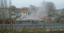 Stire din Eveniment : Arde o locomotivă în Portul Constanța!