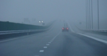 Atenție, șoferi! Se circulă cu dificultate pe Autostrada A2 București-Constanța. Condiții de ceață