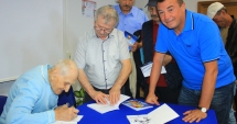 Stire din Sport : Traian Petcu, a treia lansare de carte. Următorul obiectiv: Muzeul sportului constănțean!