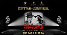 Stire din Cultură-Educație : Intrare liberă la RETRO CINEMA. ”Casablanca”, la Centrul „Jean Constantin”