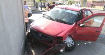 GALERIE FOTO. Accident rutier la Constanța, după ce un șofer nu a oprit la STOP
