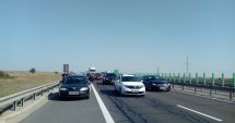 Stire din Eveniment : ACCIDENT PE AUTOSTRADA A4, între Ovidiu și Agigea