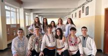 GALERIE FOTO. Unirea Principatelor Române – sărbătorită în mod inedit la Liceul „Lucian Blaga”