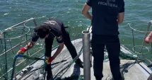 Stire din Eveniment : Plase ilegale, depistate în Marea Neagră. Patru sturioni au fost salvați