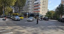 Stire din Eveniment : Accident rutier într-o intersecție din municipiul Constanța