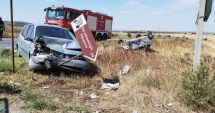 Stire din Eveniment : Opt persoane implicate într-un accident rutier între Gălbiori şi Crucea
