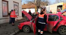 Stire din Eveniment : Galerie foto. Accident rutier la Constanța. Victima este o femeie