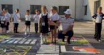 Stire din Eveniment : Polițiștii constănțeni le-au predat școlarilor conduita pe stradă