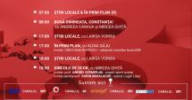 Stire din Actualitate : Programul zilei de luni, 10 noiembrie, de la Antena 3 Constanța