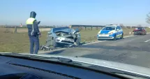 Stire din Eveniment : Accident rutier grav la Sibioara. Elicopterul SMURD este la fața locului