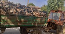 Stire din Eveniment : Remorcă plină cu lemne, fără aviz, depistată de jandarmi