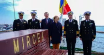 Stire din Eveniment : Vizită regală la Constanța. Majestatea Sa Margareta și Principele Radu, la bordul velierului „Mircea”