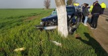 Stire din Eveniment : ACCIDENT LA CONSTANȚA! A lovit un om aflat în stație, după care s-a izbit în copac!