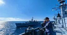 Stire din Eveniment : Fregata „Regele Ferdinand” este în misiune. Exercițiile militare din Marea Neagră