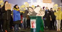 Stire din Actualitate : Proteste în fața Palatului Cotroceni după numirile la șefia DNA, DIICOT și Parchetului General
