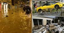 Stire din Actualitate : Potop pe Coasta de Azur. PLOAIA A FĂCUT RAVAGII!