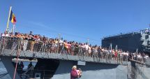 Stire din Eveniment : Galerie foto. MOMENTE EMOȚIONANTE LA CONSTANȚA. Nava-școală "Mircea" s-a întors acasă
