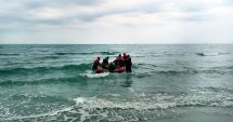Stire din Eveniment : Persoană dispărută în mare, la Tuzla. Ambarcațiunea ISU nu poate interveni din cauza valurilor mari