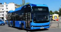 Stire din Social : Autobuzele electrice Karsan e-ATA 12 intră de azi pe traseul liniei 2-43 din Constanța