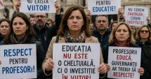 Stire din Cultură-Educație : Sindicatele din Educație atacă noua lege a salarizării: „Guvernul sacrifică școala românească. Urmează proteste”