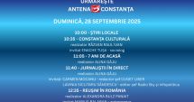 Stire din Actualitate : Programul zilei de duminică, 28 septembrie, la Antena 3 Constanța