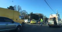 Stire din Eveniment : Accident rutier  pe bd. IC Brătianu. Victimă, un biciclist!