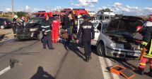 Stire din Eveniment : Accident grav la ieșire din Constanța! Mai multe ambulanțe sunt la fața locului